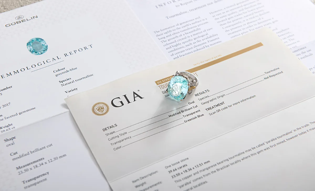 Authoritative Certification｜GIA, GRS, SSEF & Gübelin Authentication